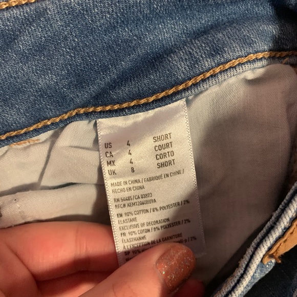 AEO Jegging super stretch x - women’s size 4 short - Picture 4 of 5